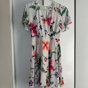 Express Size 4 Floral Dress